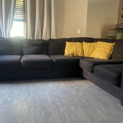 Grey Sectional Sofa 