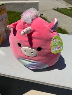 Squishmallows Pink Unicorn Plush Toy