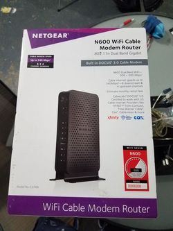 Netgear wireless router.