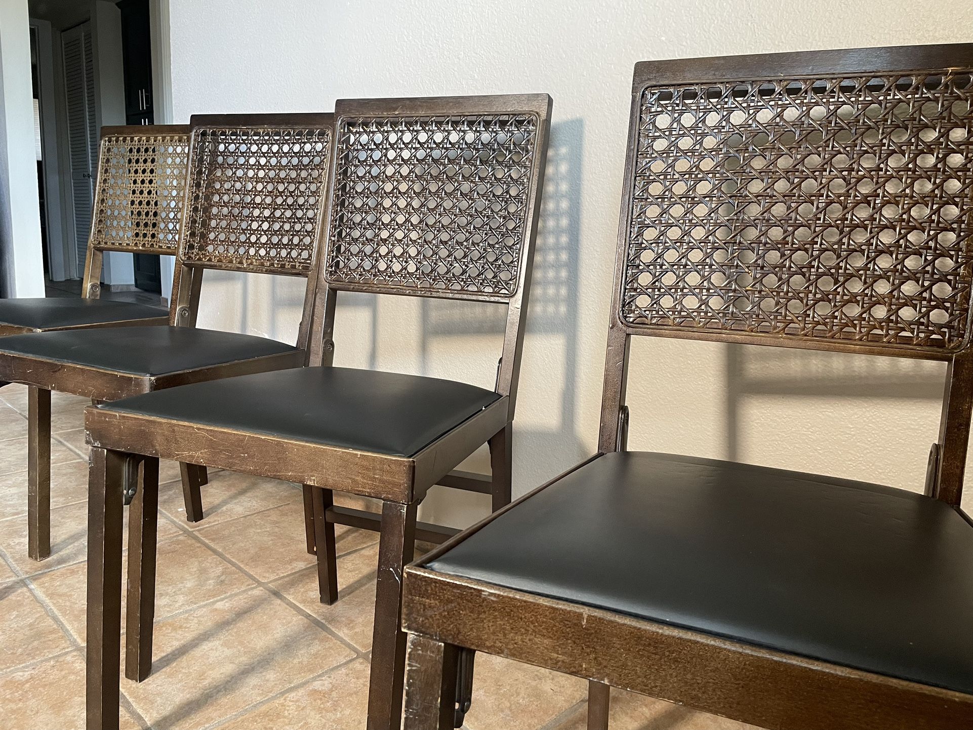 MCM Vintage LEG-O- MATIC FOLDING CHAIRS