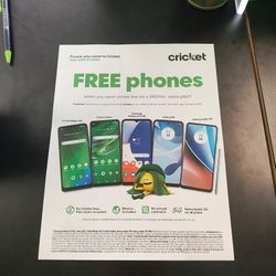 Cricket Wireless Free Phone Sale