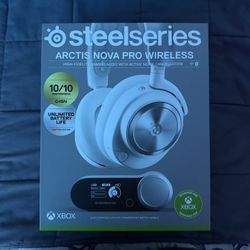 STEEL SERIES ARCTIS NOVA PRO WIRELESS WHITE