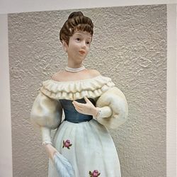 Victorian Lady With Feather