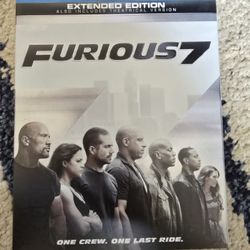 Furious 7 Extended Cut Blu-ray 