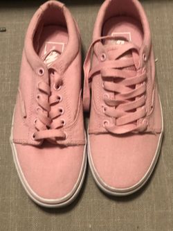 Woman’s Vans Off The Wall, Size 7, Pink