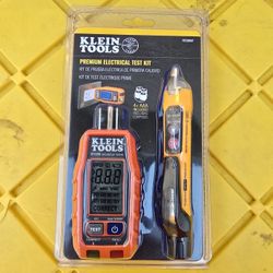 Klein Tools
Premium Non-Contact Voltage and GFCI Receptacle Electrical Test Kit