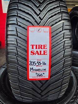 🔥 205/55/16 MICHELIN CROSSCLIMATE – SET OF 4 – $260 OUT THE DOOR!