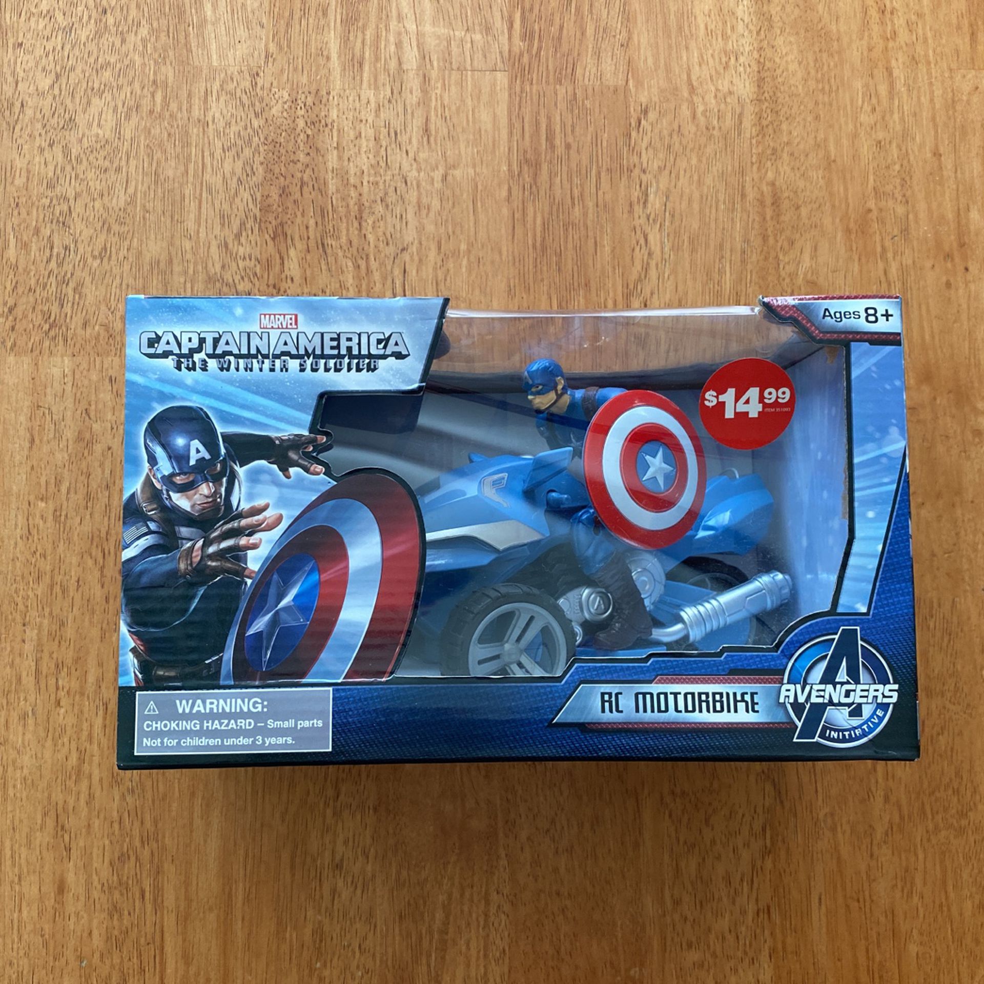 Marvel Captain America RC Motorbike 