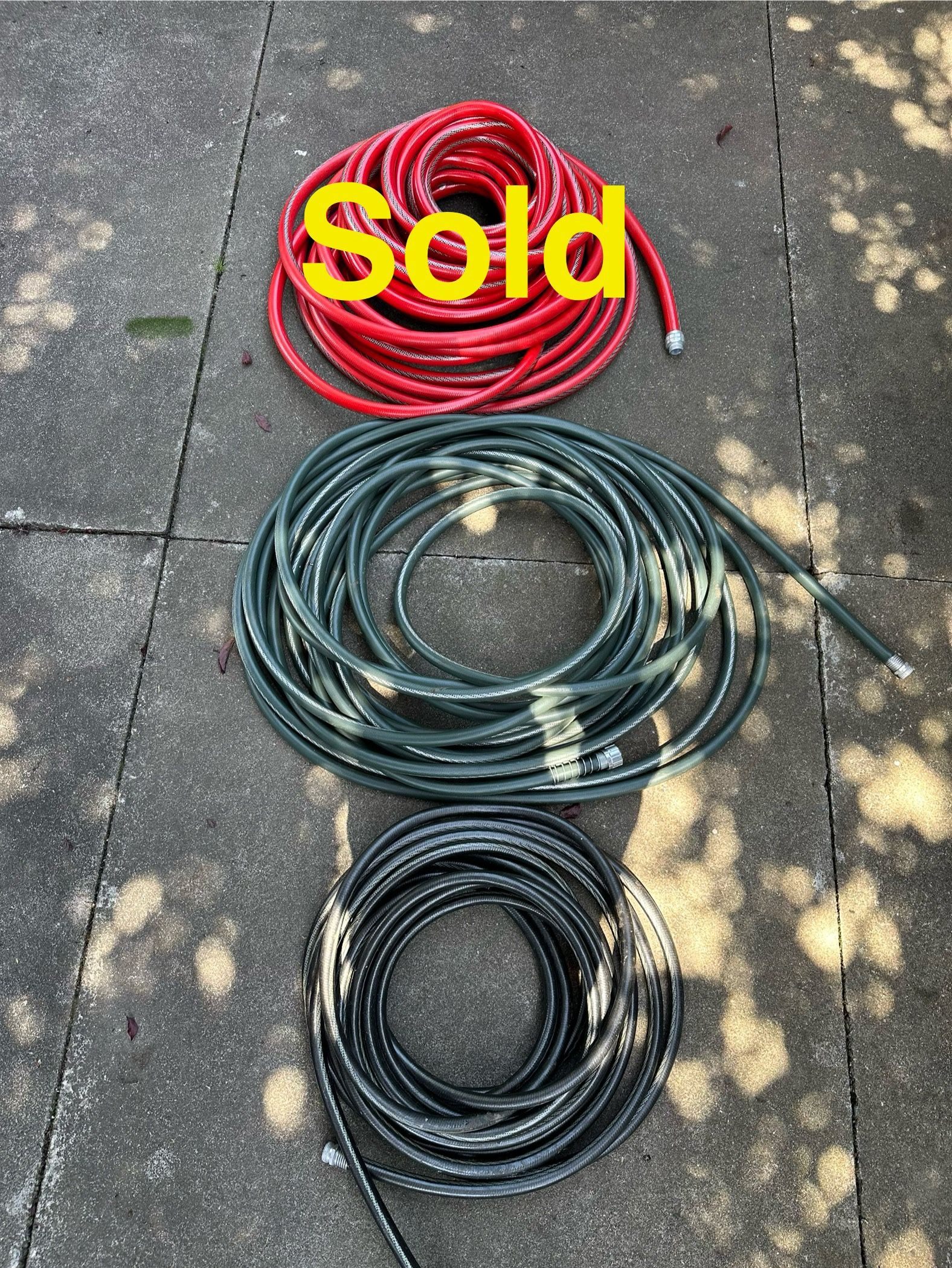 Variety Of Hoses