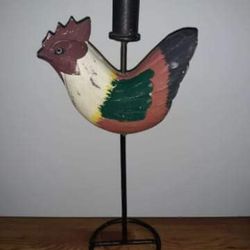 Beautiful Chicken Candle Holder 