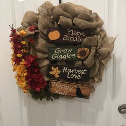 Large Fall Wreath 