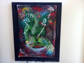 Origina.canvas painting contemporary art