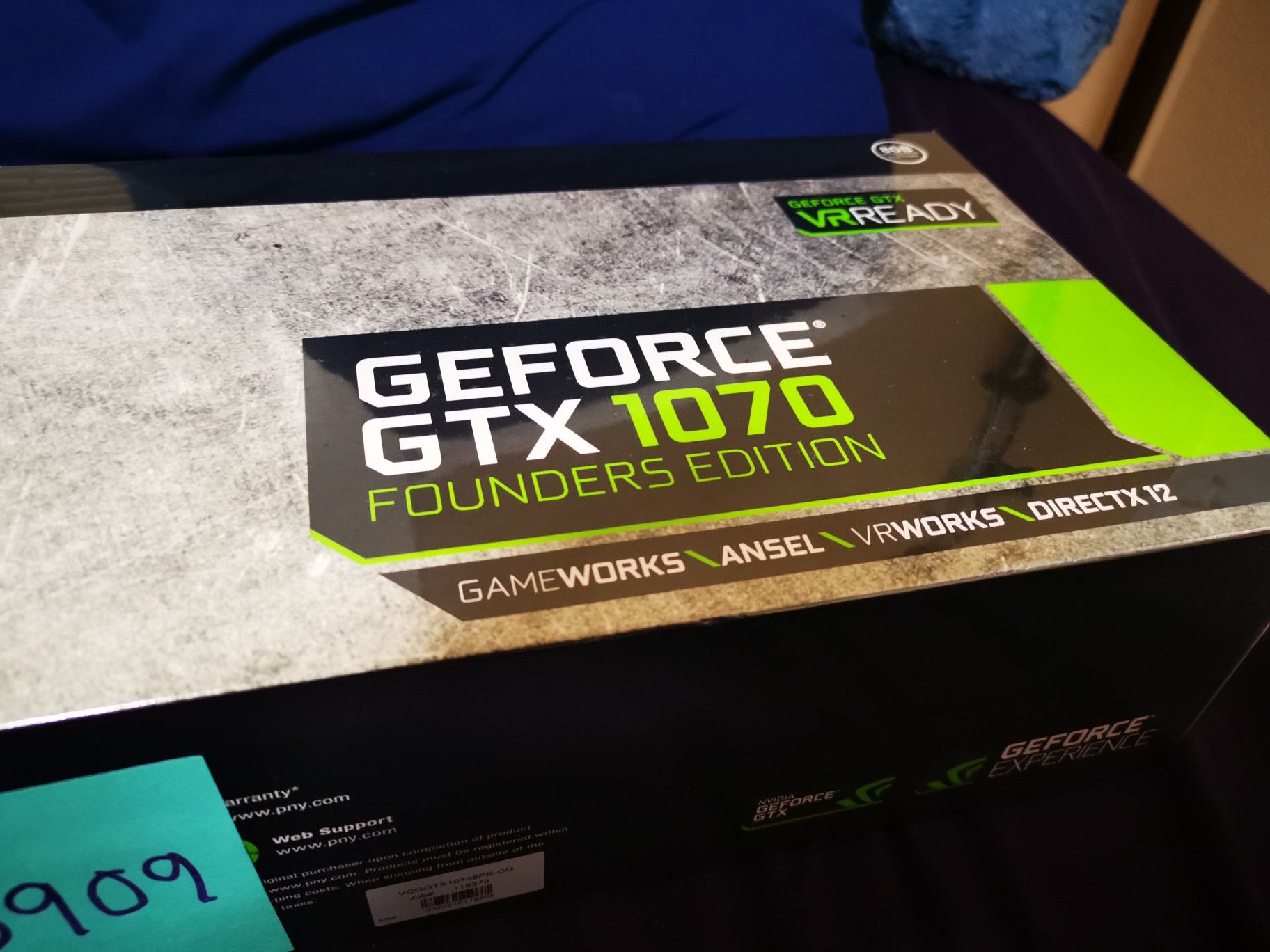SEALED NEW !! NVIDIA GeForce GTX 1070 FE Graphics Card GPU Gaming Mining ETH NIB