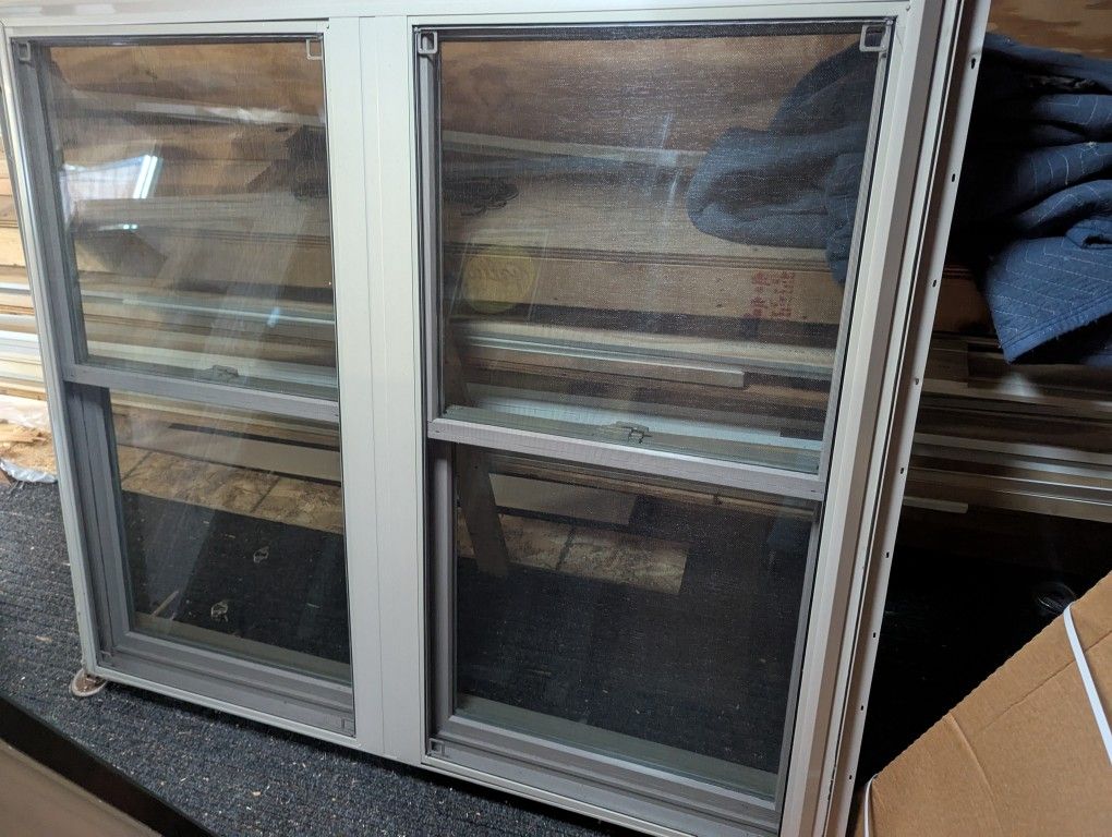 Pella 2 wide Double hung 58.50 x 50.50