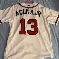 Ronald Acuña Braves Jersey
