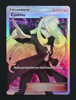 Cynthia (Full Art) - Sun & Moon: Ultra Prism