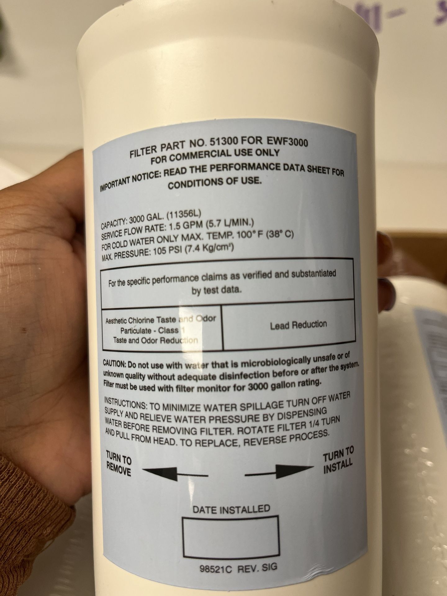 Water Filters Refills 