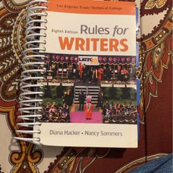 Rules For Writers