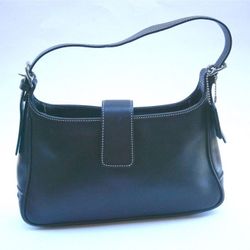 Authentic Coach Black Leather Hobo / Shoulder Satchel Bag