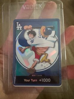Luffy one piece dodgers don promo sealed