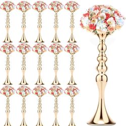 Assembled Gold Vase 16 Pieces 