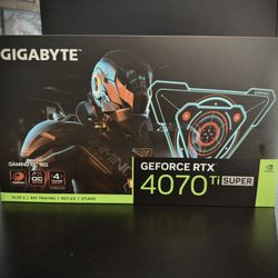 Gigabyte GeForce RTX 4070 Ti Super Gaming OC Edition New In Box