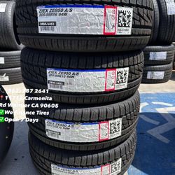 205/55/16 Falken All Season Set of Tires Installed and Balanced Set de Llantas Nuevas Instaladas y Balanceadas