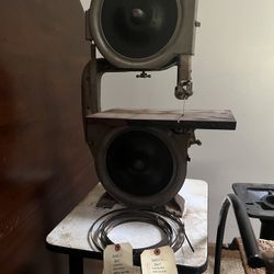 Antique Band Saw & Blades