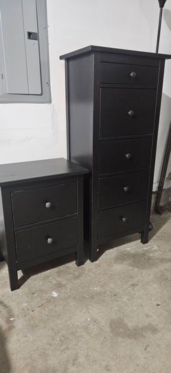 IKEA. HEMNES  Wood Dresser and Nightstand Set