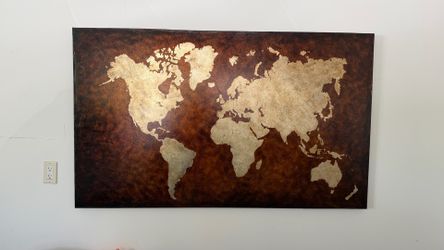 World Map Art