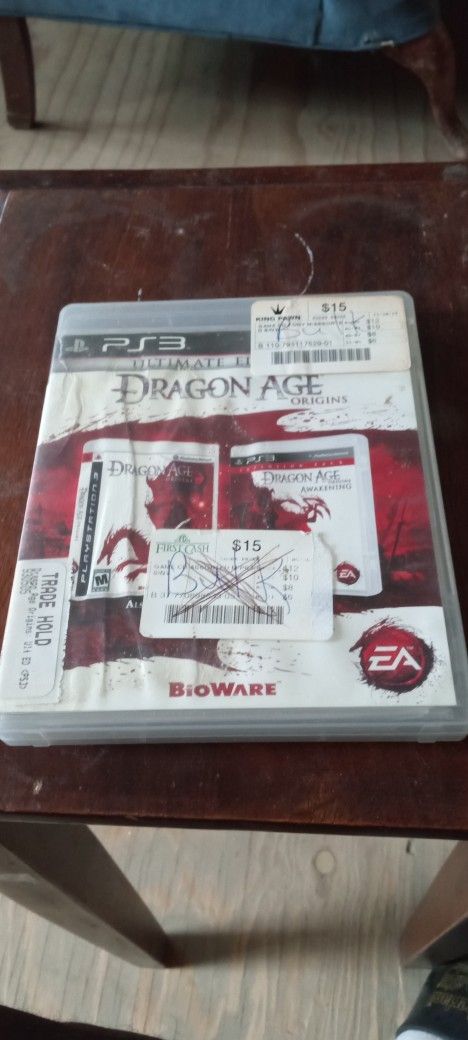 Dragon Age 2 PS3 Replacement Video Game Case With Booklet