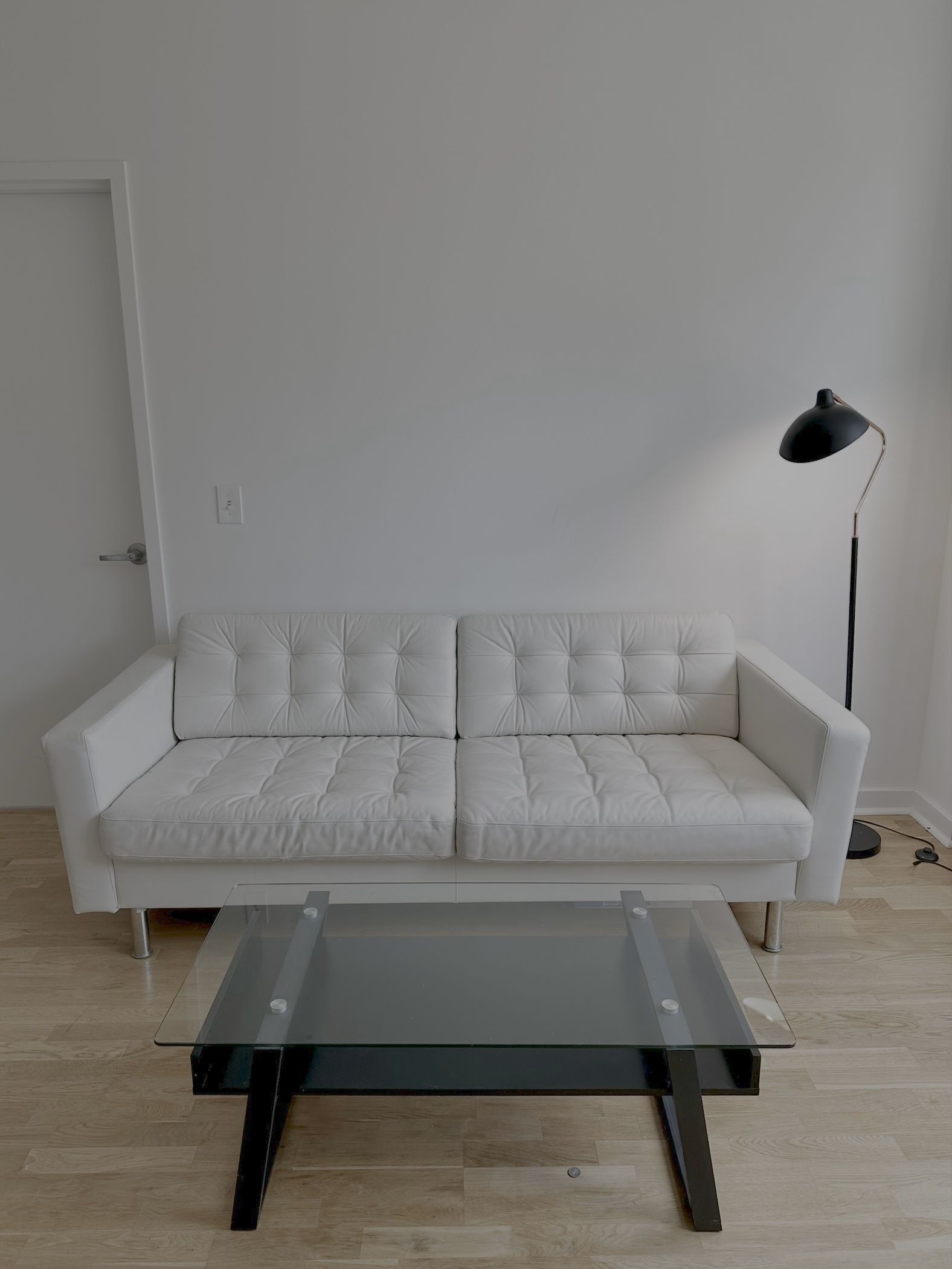 IKEA Leather Sofa