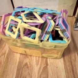 Kids Magnetic Figures 160 Pieces All For $20