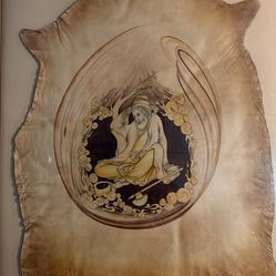 Yogi Picture On Rabbit Skin