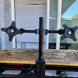 Monitor Desk Mount for 2 Computer Screens