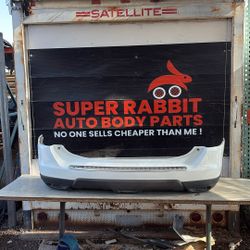 2014 Rogue Bumper Rear OEM 2016