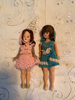 Set of 2 Vintage Dolls