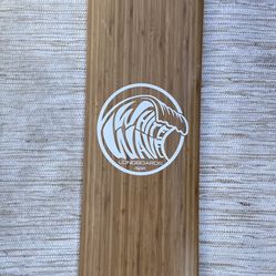 White Wave Longboard The Cruiser Bamboo