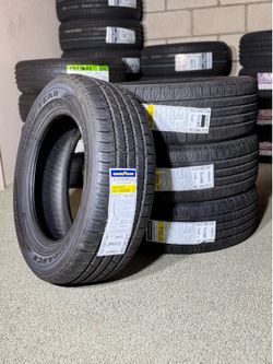 215/60/16 Goodyear new tires mounted and balanced included
