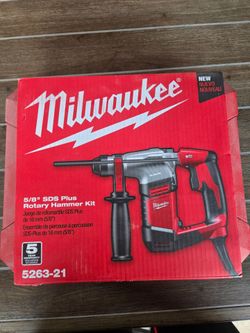 Milwaukee SDS Rotary Hammer Drill New
