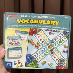 Grab and Play Reading Game Vocabulary 