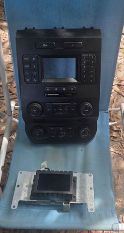 2019 - 2020 Ford F150 OEM 4" Touch Screen Radio Climate Control Bezel ONLY