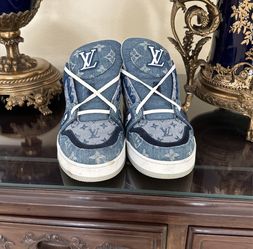 Louis Vuitton Denim Trainer Size 8.5