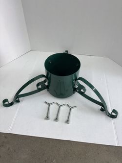 Christmas Tree Stand for natural tree Steel finish