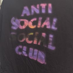 Anti Social Social Club Lava T Shirt SZ XL