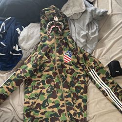 Adidas Bathing Ape Collab Jacket 