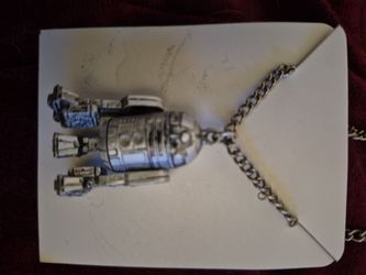 R2-D2 Pewter Pendant Necklace