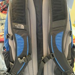 North face Blue Backpack 