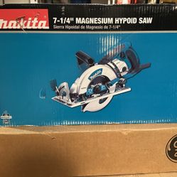 Makita 15 Amp 7-1/4 in. Corded Lightweight Magnesium Hypoid Circular Saw with built in fan and 24T Carbide blade
