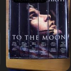 FROM THE EARTH TO THE MOON & THE CENTURY AMERICA'S TIME - VHS New to EUC